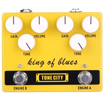 New Tone City King of Blues V2 Overdrive Guitar Effects Pedal image 1