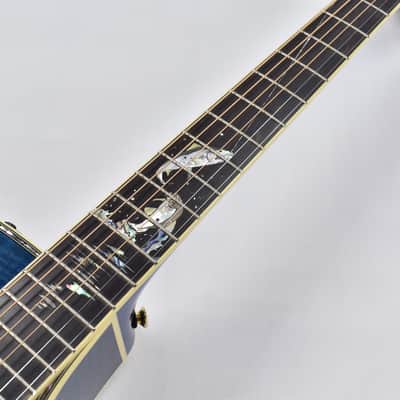 Takamine LTD 2016 Decoy Limited Edition Acoustic Guitar in Green Blue Burst! image 8