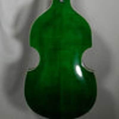 Hofner HI-459-PE-GR Ignition Pro Violin Style Electric Guitar - Green image 5
