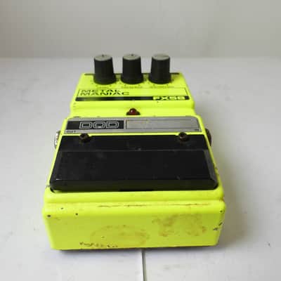 DOD FX58 Metal Maniac Distortion Effects Pedal High Gain Free USA Shipping image 2