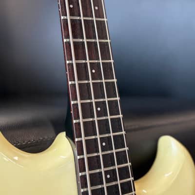 Westone Spectrum ST Bass Matsumoku MIJ 1985 - Ebony Fingerboard, White, Used image 4