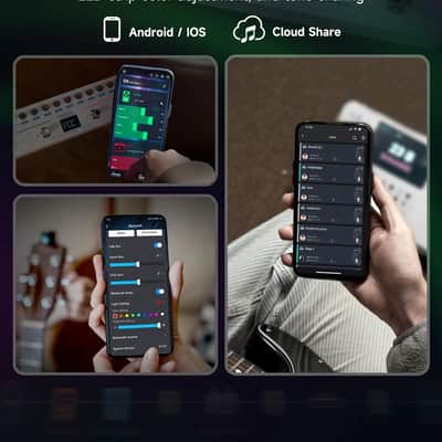 Flamma FB-200, Bass Guitar Multi-Effects Processor, Amp Modeling image 4