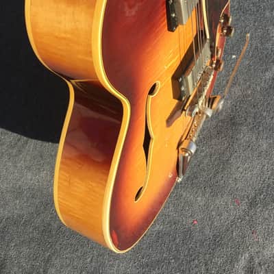 Gibson Tal Farlow 1964 - Flammed Cherry Sunburst image 4
