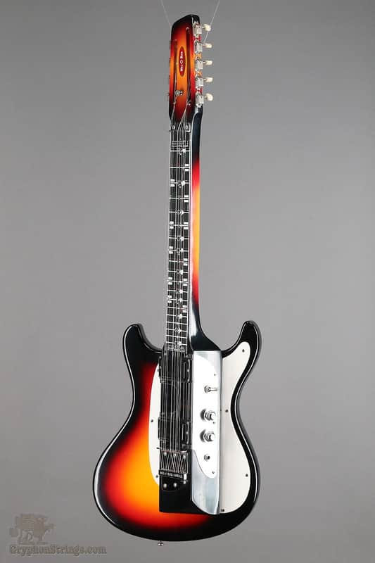 Mel-O-Bar Mosrite Body c. 1968 3 Tone Sunburst image 1