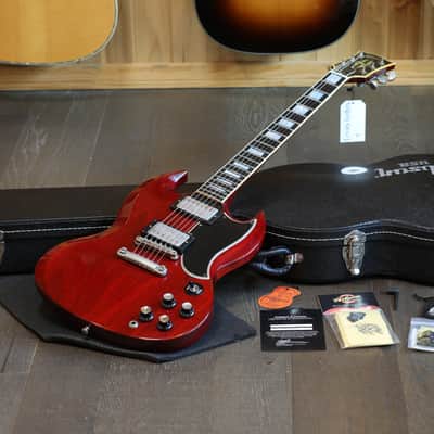 2008 Gibson 61 SG Custom Electric Guitar Cherry Red + COA HSC image 1
