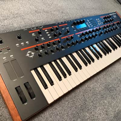 Dave Smith Instruments Prophet 12 61-Key 12-Voice Polyphonic Synthesizer 2013 - 2018 Black with Wood Sides image 2