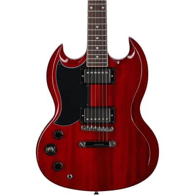 Epiphone SG Tribute Electric Guitar, Left-Handed, Cherry image 1