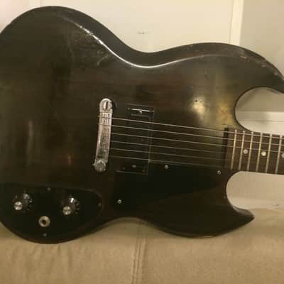 Vintage Gibson Sg-1 1971 1972 Walnut image 14