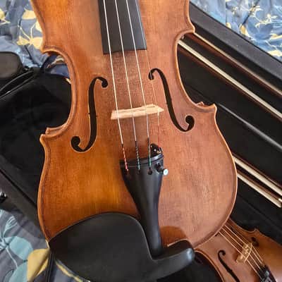 Beautiful One Piece Back Daniel Moinel 4/4 1948 Professional Violin, perfectly setup in Edinburgh and played in professional Orchestra, Warm Silvery big sound, incredibly easy to play. Suitable for orchestra or soloist playing. image 13