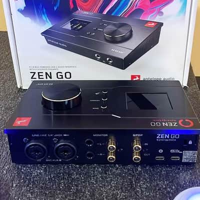 Antelope Audio Zen Go Synergy Core USB Type-C Audio Interface 2021 - Present - Black image 11