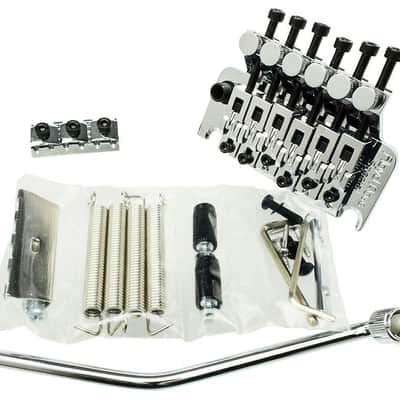 Ponte Tremolo Floyd Rose Special Special Series Nero Con Dado R3 - Sistema Professionale Per Chitarre Elettriche Ponte Tremolo Floyd Rose FRTS2000R3 - Foto 8