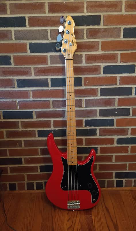 1987-vintage USA-Made Peavey Patriot bass guitar image 1