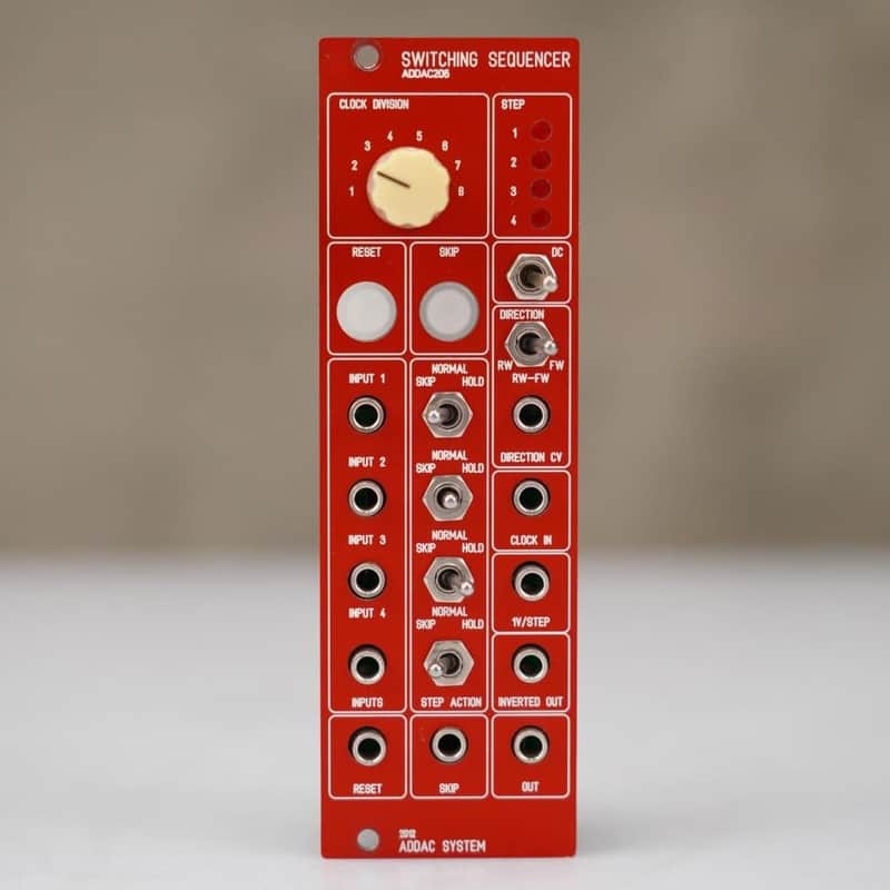 ADDAC System ADDAC206 Switching Sequencer Eurorack Module #58401 image 1
