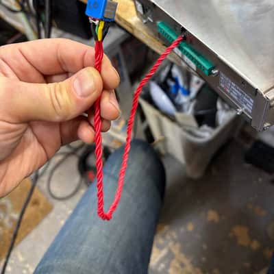 SERVICE ONLY - “THE JML MOD” - impedance modification toggle switch faceplate option for Neve 3u rack 1073 cv / 1084 / 1081 image 2