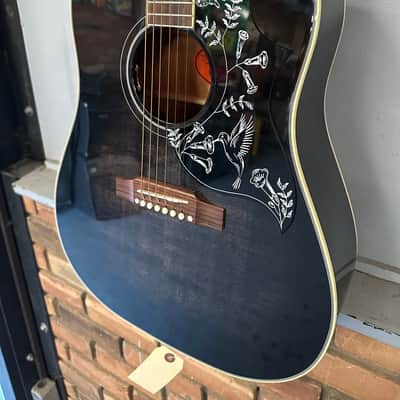 Gibson Hummingbird Custom Acoustic Electric - Nickel Hardware 2025 - Cobra Burst image 11