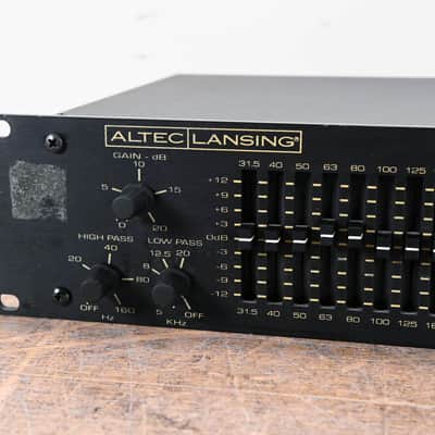 Altec Lansing 1753A 28-Band 1/3-Octave Equalizer CG0092H image 4