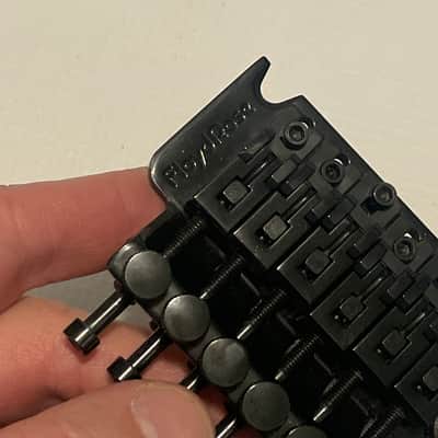 2020's Era Used FRT-01000 1000 Series Licensed Floyd Rose Black Guitar Tremolo Bridge & Arm image 13