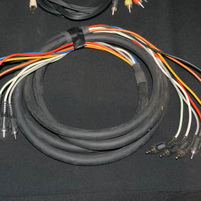 Hosa Various Patch Snakes 1/4-TS-RCA-TRS+Inserts image 4