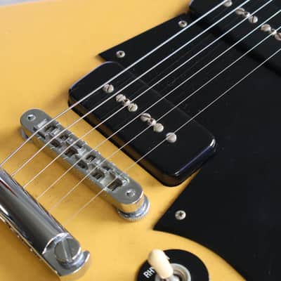 2005 Gibson USA Les Paul Special DC Double Cutaway (Faded TV Yellow) image 5