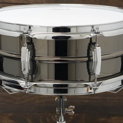 Immagine Ludwig 5x14" Black Beauty 8-lug Snare Drum (LB414) - 6