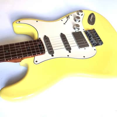 (made in Ukraine) Gavrylenko Nick Johnston Hardtail Strat '2023 Vintage White w/GigBag image 3