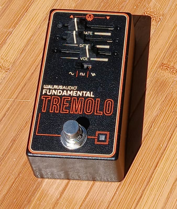 Walrus Audio Fundamental Tremolo 2023 - Present - Black / Orange image 1