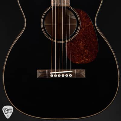 2025 - Bourgeois 00-12c Coupe Black Top - Italian Spruce & Sinker Mahogany image 3