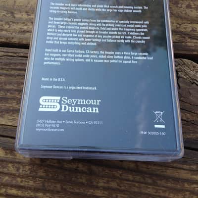 Seymour Duncan SH-8 Invader Humbucker Pickup SET Black Ceramic Neck & Bridge Bild 4