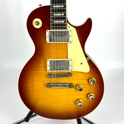 2021 Gibson Les Paul Custom Shop 60th Anniversary 1960 Reissue V2 - R0 - Tomato Soup Burst image 4