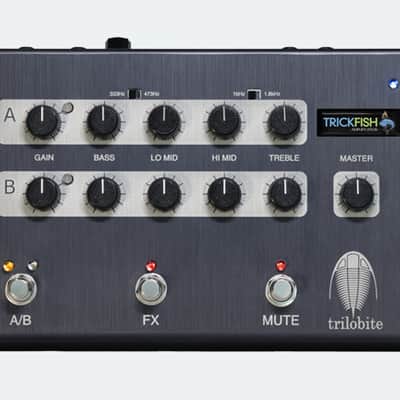 TRICKFISH AMPLIFICATION TRILOBITE BASS PREAMP WITH POWER SUPPLY image 1