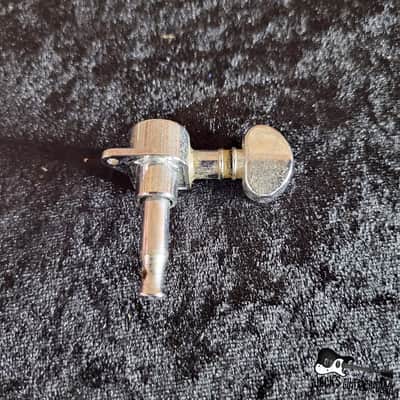 Grover 10 mm 6-In-Line Single Tuner (1980s - Silver) image 4