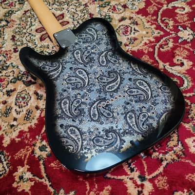 *NEW IN BOX* 2025 Fender Japan Limited Edition Telecaster Black Paisley, JD25 MIJ image 19
