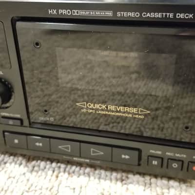 Sony TC-WR820 Double Cassette Deck With Auto Reverse And | Reverb