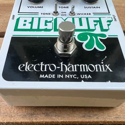 Electro-Harmonix Big Muff Pi with Tone Wicker Fuzz / Distortion Pedal Made in NYC - Working - Please Read image 3