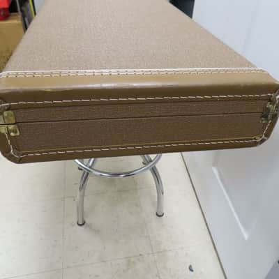 Fender Vintage Brown Tolex Deluxe Hard Side Case, w/ Gold Interior (USA) #2 image 6