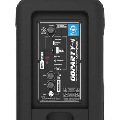 iDance BT Wireless Speaker with Disco Flame Lights + Voice Changer image 4