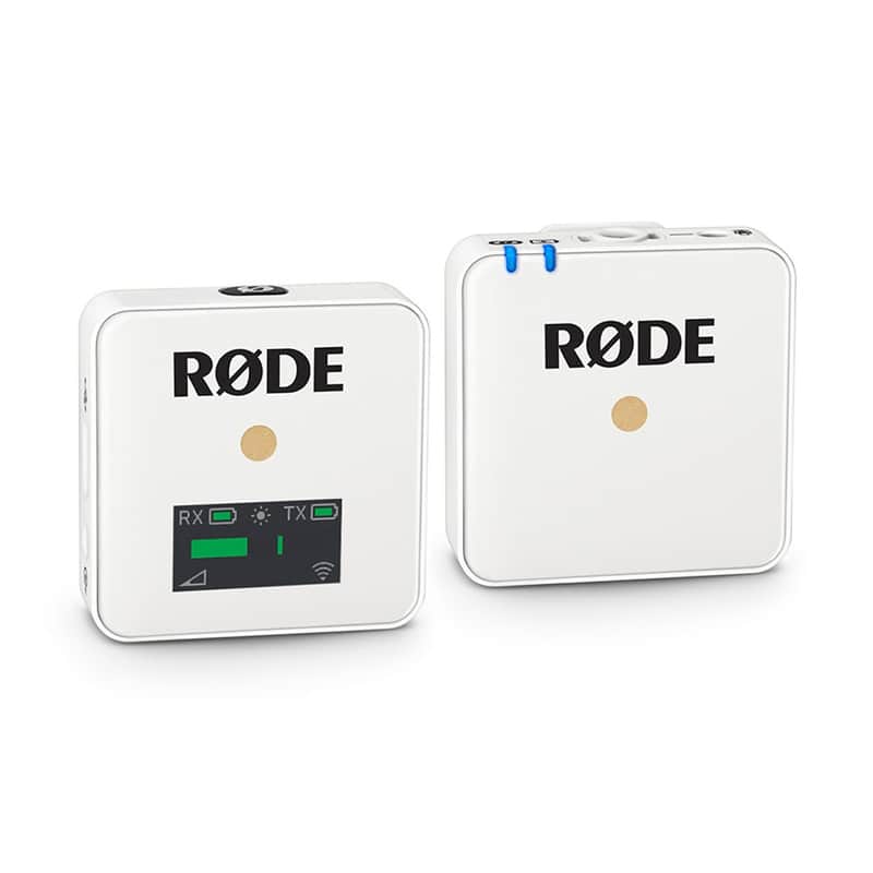 Rode Wireless Go Compact Wireless Microphone System (White) image 1