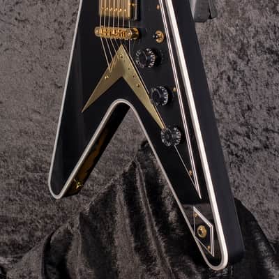 Gibson Custom Shop Flying V Custom Ebony image 8
