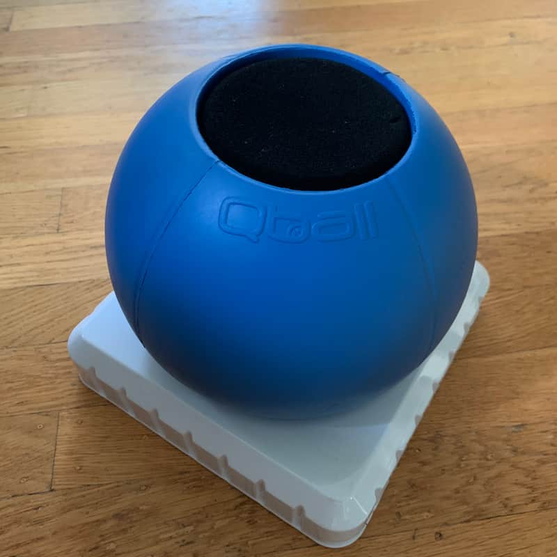 Peeq QBall Throwable Wireless Microphone System 2018 Blue image 1