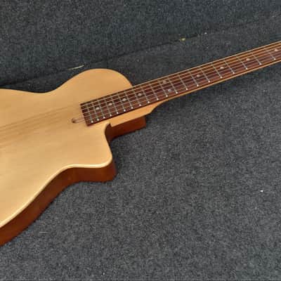 New Johnson JG-50-NA Solid Chambered Body Thin Line Acoustic-Electric Cutaway image 2