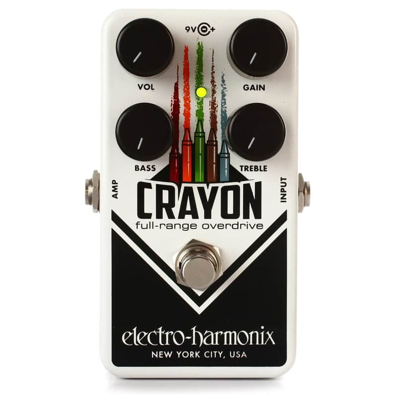Electro-Harmonix Crayon Full Range Overdrive Pedal - 69 image 1