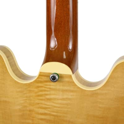 1997 Heritage H-535-VV Semi-Hollow Electric Guitar Antique Natural image 13