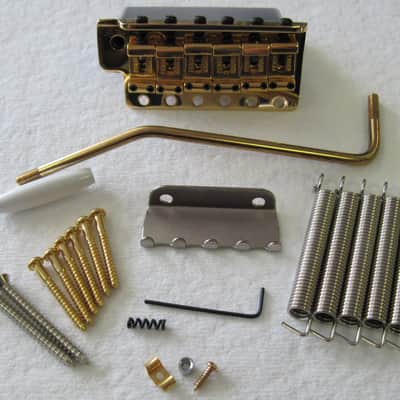 Fender Original Vintage Stratocaster Tremolo Assembly Gold 0992049200 image 1