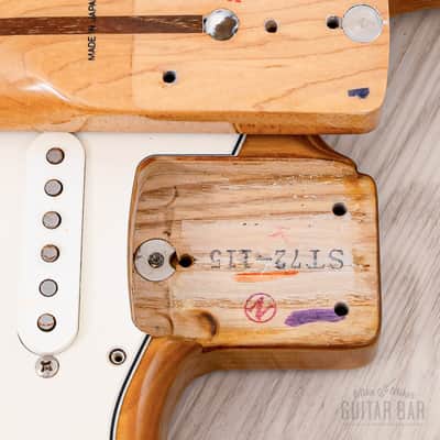 1986 Fender '72 Stratocaster ST72-115 Natural w/ Pure Vintage '65 Pickups, Japan MIJ Fujigen image 17