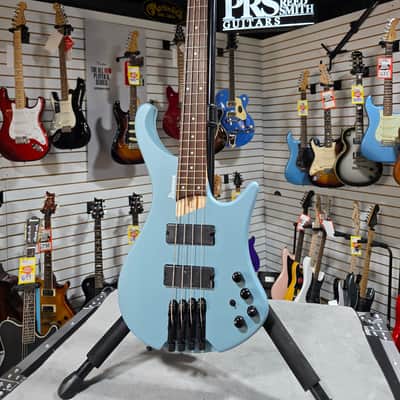 Ibanez Bass Workshop EHB600 Electric Bass Guitar - Purist Blue Matte & PLEK*D #327 image 4