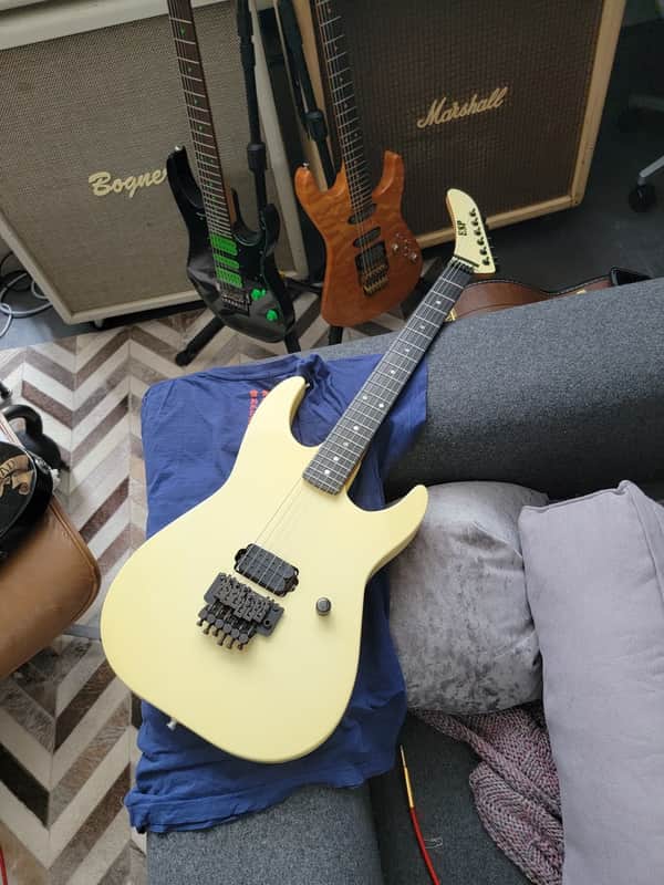 ESP Lynch 1980s - Vintage White image 1