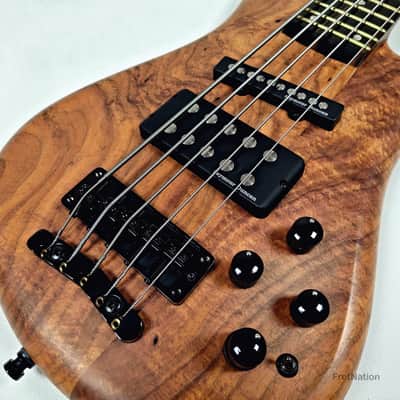 Warwick Masterbuilt P-Nut Signature III 5-string Blackwood Burl - 11.20lbs D 164317-26 image 10
