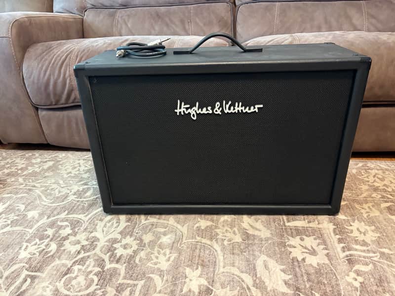 Hughes & Kettner 2x12 guitar cabinet 2017 - Black image 1