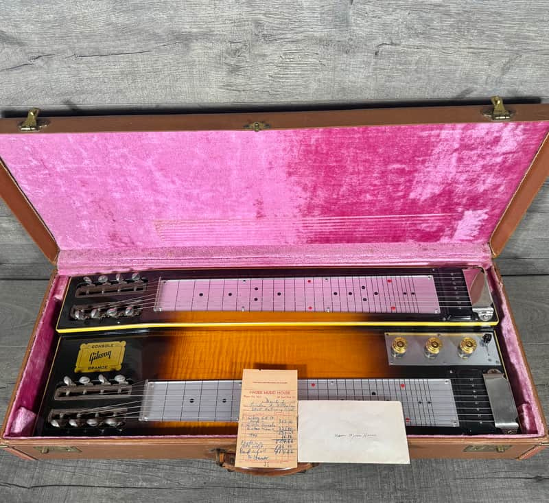 Gibson Grande Console Double Neck 1953 - Sunburst - Near Mint