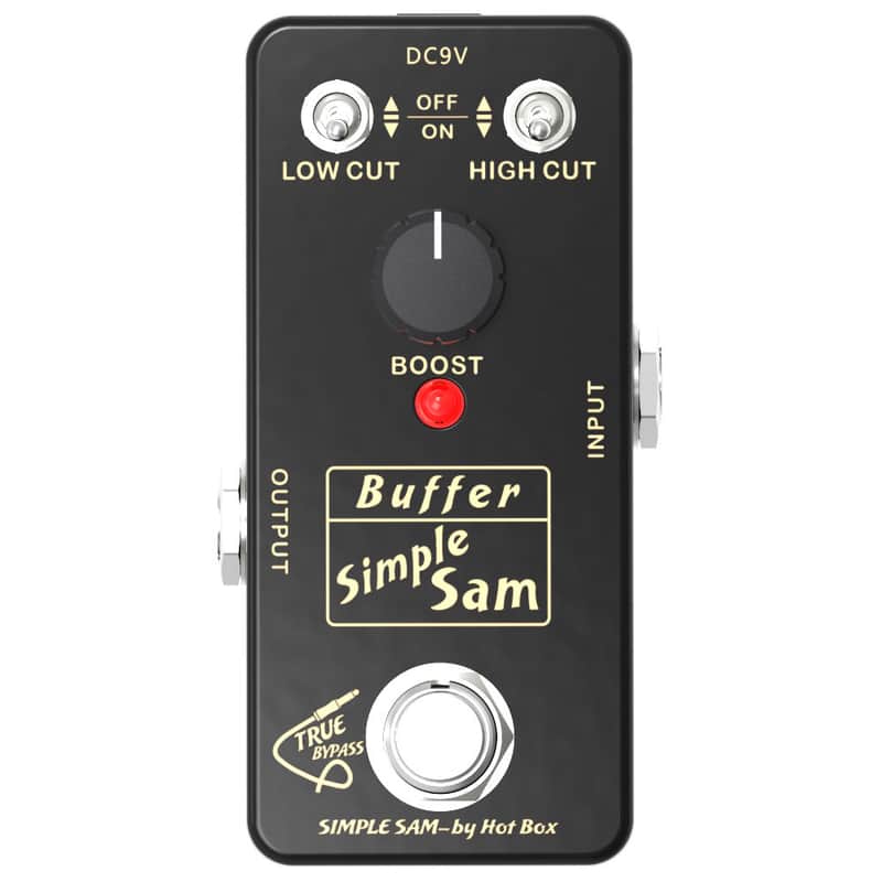 Simple Sam Buffer Mikro Guitar Effect Pedal True Bypass Astounding Tone image 1